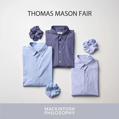 MACKINTOSH PHILOSOPHY GREY LABEL  THOMAS MASON FAIR
