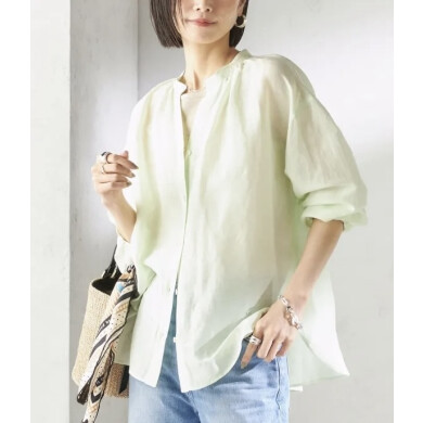 母の日おすすめアイテム　リネンシャツ！