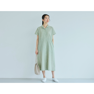 【綿麻のちりめん織】風通しと爽やかさ