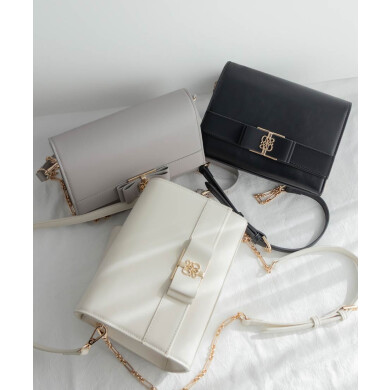 2WAY モノグラムリボンショルダーバッグ