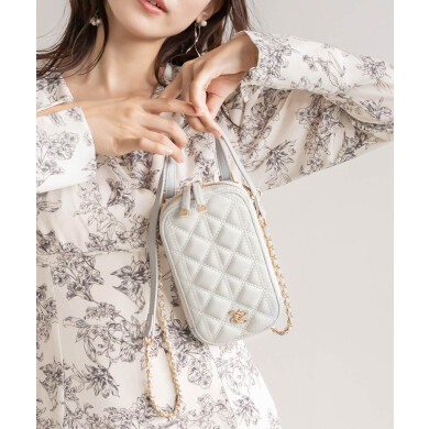 2WAYキルティングマルチショルダーバッグ