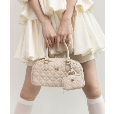 2WAY ミニバッグチャームショルダーバッグ