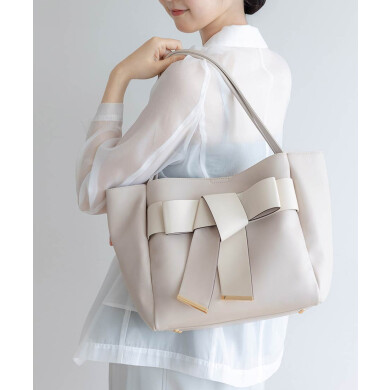 【A4対応】リボントートバッグ