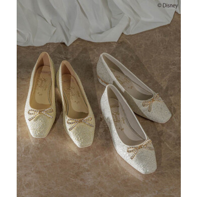 『美女と野獣』コレクション✨ドレスアップフラットパンプス