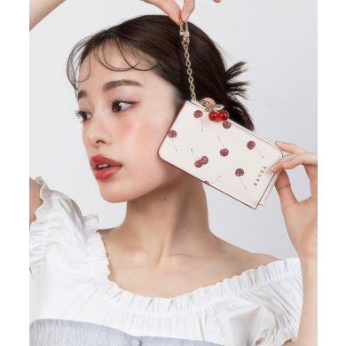 Cherry Collection】チェリープリントミニウォレット予約受付中