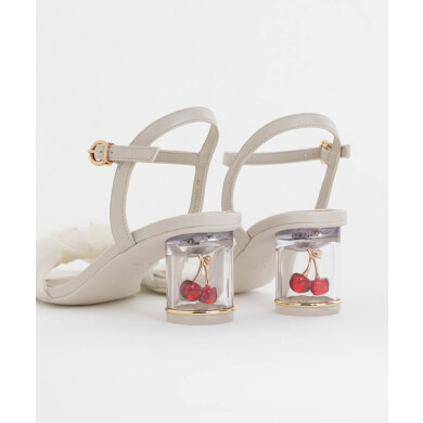 【Cherry Collection】チェリーヒールストラップサンダル