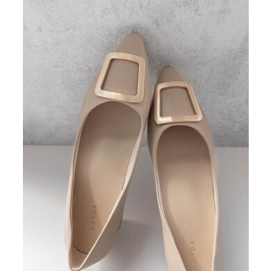 【新色入荷】ゴールドパーツパンプス