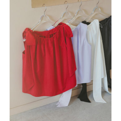 『【ちょうど、いい服】ときめき♡リボンブラウス』好評発売中！！
