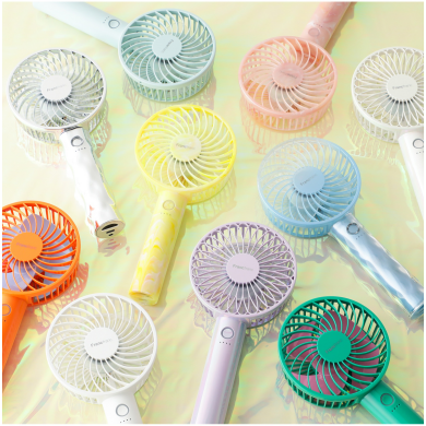 これまで以上に、ハンディファンをファッショナブルに楽しめる、3つの新デザインをご紹介💁‍♀️