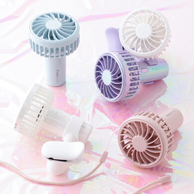 ╲重さはたまご1個分🥚！╱ Francfranc史上最小でパワフルな風量のマルチシーンで使えるミニファンです💞