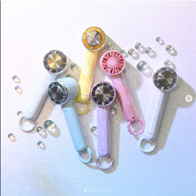 ＼4月10日(金)より発売✨／ “冷却プレート搭載”でさらにひんやり❄️猛暑対策に活躍するハンディファンの新モデル💫