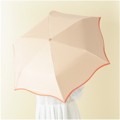 遮光ウェーブパイピング折りたたみ傘🌂