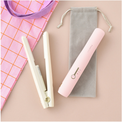 充電式だからどこでも使える！かわいいヘアアイロンが新登場🌸✨
