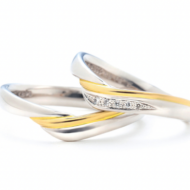 コンビマリッジリング