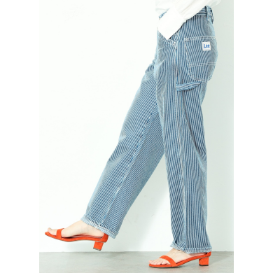 レディ―ス ペインターワイドデニムパンツ DUNGAREES