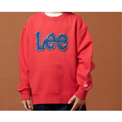 キッズ デニムロゴパッチスウェット