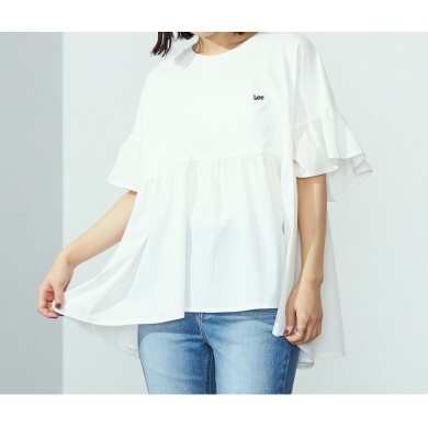 ドッキングフリルTシャツ
