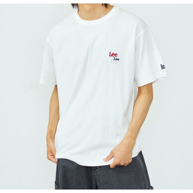 トリプルLeeロゴ刺繍Tシャツ