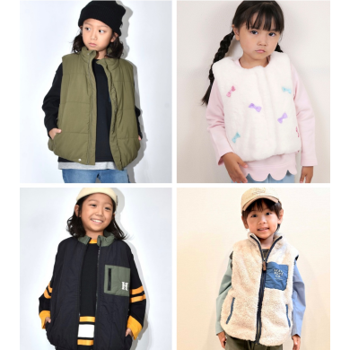 これからの季節に大活躍!ベスト✨