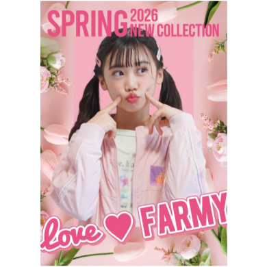 春が待ち遠しい♪ FARMY 春の新作アイテム入荷しました❀