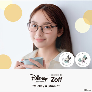 Disney(ディズニー) Collection created by Zoff “Mickey & Minnie”