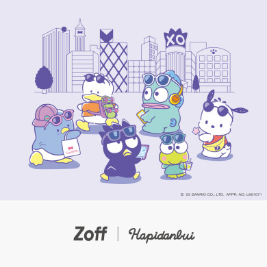 アイウェアコレクション「Zoff｜はぴだんぶい」が登場！
