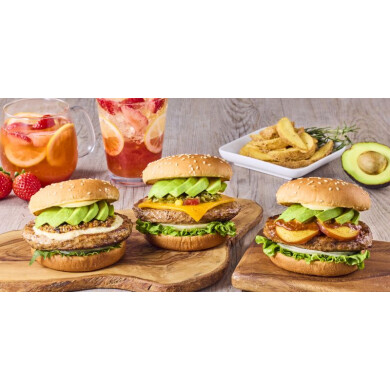 🥑春のアボカドチーズバーガー🥑🧀
