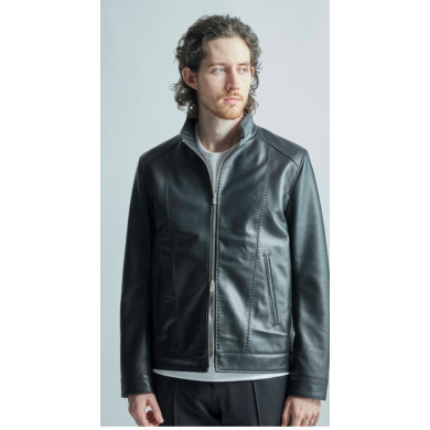 MENS　BIGI レザーアイテム特集　ラムレザー　ライダースジャケット