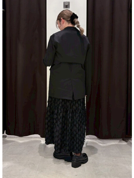 オールブラックコーデ