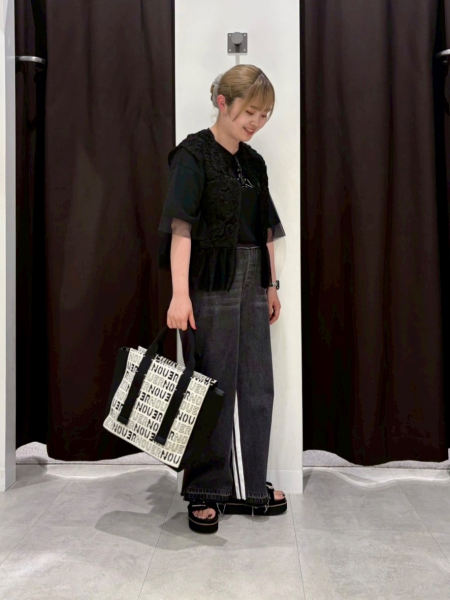 2025 Spring-Summer  オールブラックコーデ