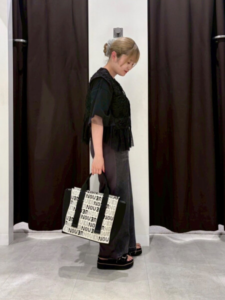 2025 Spring-Summer  オールブラックコーデ