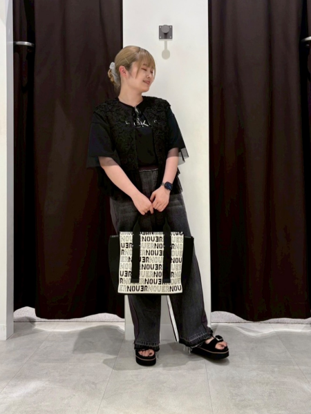 2025 Spring-Summer  オールブラックコーデ