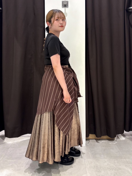 レイヤードコーデ