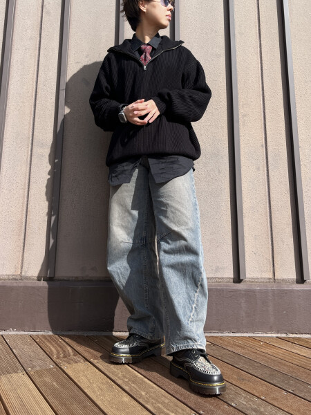 ペイズリー柄のシューズ